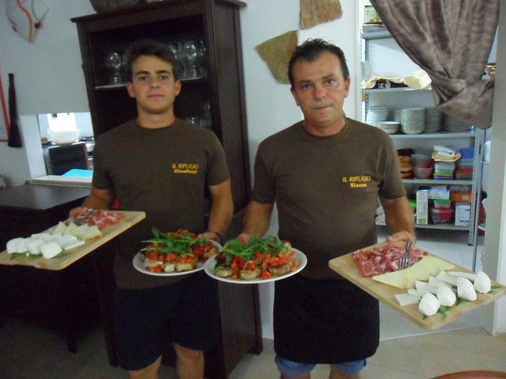 Osteria B&B Il Rifugio 페스키치 외부 사진